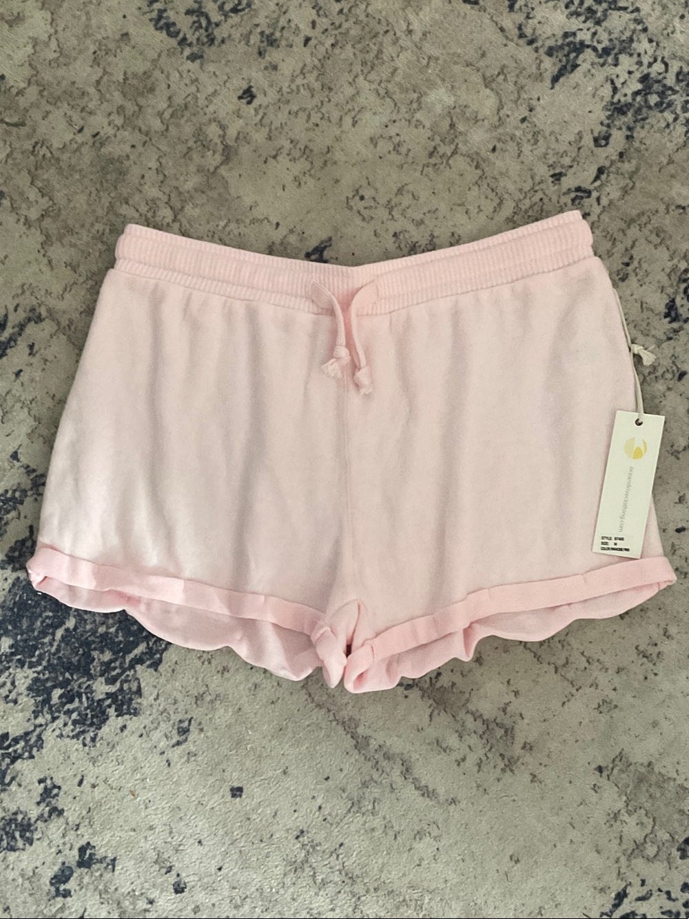 Ocean Drive Women's Soft Pink Lounge Shorts medium